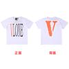 Vlone saludo manga corta V grande dragón chino limitado Fujiwara Hao Guanxi Wang Yibo con suelto pareja hombres
