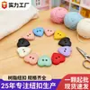 Botones de Plástico de Colores Dulces con Forma de Corazón de Melocotón con Puntos Lindos para Ropa de Mujer y Ropa Infantil Versátiles Botones Decorativos de Amor Listos para la Venta