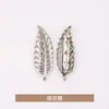 Broche de metal em formato de árvore, fecho de corsage retrô moderno, acessório de vestuário, alfinete anti-exposição