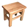Taburete de Madera Maciza, Taburete Pequeño, Taburete Cuadrado, Taburete Bajo, Taburete Pequeño para el Hogar, Taburete Pequeño de Madera, Taburete para Cambiarse los Zapatos, Taburete de Pesca, Silla de Madera, Silla Infantil