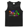 Chaleco de verano para niños 2023, estilo coreano, algodón casual, camiseta básica absorbente de sudor, ropa exterior deportiva de azúcar, camiseta sin mangas para niños