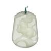 Atacado de Fabricante Pingente de Safira Afegã Doze Zodíacos Corrente de Suéter Zodíaco Masculino Casal Imitação de Jade Jade de Hetian