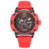 Reloj deportivo MEGIR para hombre, nuevo modelo de moda, multifunción, luminoso, resistente al agua, con calendario, venta al por mayor, para estudiantes