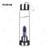 Taza de Energía de Columna de Cristal Natural Taza Creativa para Spa Botella de Agua Deportiva Taza de Té Logo Personalizado Producto Nuevo Amatista