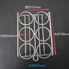Suporte para cadinhos de mufla suporte para cinzeiros suporte para volatilização suporte para teor de cinzas 4 furos 6 furos 8 furos 10 furos 12 furos material níquel-cromo