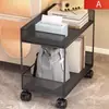 Suporte de arquivos sob a mesa, estação de trabalho, suporte para armazenamento de bolsa de computador, carrinho pequeno móvel sob a mesa do escritório