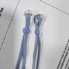 45 colores mascarilla de punto cuerda color banda elástica cuerda para la oreja ajustable 5mm banda para la oreja Paquete pequeño cuerda de extensión para mascarilla