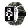Adequado para pulseira apple iwatch apple ajustável trançada 8 pulseira apple fivela dobrável sucção magnética pulseira ultar