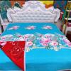 Cobertor de cama quatro estações atacado dupla face dupla face acolchoado lençóis multiuso lavável na máquina lavável multifuncional luxo leve cobertor de cama grosso