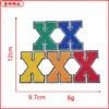 En stock Toalla de Letras de Doble Capa Bordado Parche de Insignia Bordada Pegatina de Tela Accesorios para Ropa Accesorios Suministro Directo de Fábrica