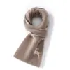Cachemira Otoño/Invierno 2026 Infantil Pompón Bloque de Color Jacquard Protección para Orejas Cortavientos Cálido Tejido Envoltura para la Cabeza Bufanda Juego