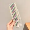 Lindas y elegantes pegatinas florales para el cabello, de alta gama y con estilo, perfectas para crear un look de moño alto voluminoso, populares entre los influencers, 2026 nuevas pegatinas mágicas bordadas