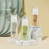 Frasco de loção personalizado de 80ml, frasco portátil recarregável, frasco spray, frasco spray de álcool, frasco vazio para amostra de base cosmética