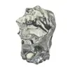 Banqueta Designer Cristal Transparente Galho e Folha de Cristal Platina, Banqueta de Acrílico, Mesa de Chá