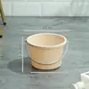 Balde de Plástico Novo Espessado, Tamanho Grande para Uso em Dormitório, Balde de Banho, Balde Portátil para Armazenamento de Água ao Ar Livre, Balde de Armazenamento de Grande Capacidade