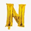 Globos de Papel de Aluminio de 32 pulgadas con Letras Mayúsculas Versión Americana Decoración de Caracteres en Pinyin Inglés de Papel de Aluminio Az Globos de Papel de Aluminio al por Mayor