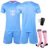 2526 Traje azul Jersey de Club de Grandes Ligas Nuevo Miami Dos Visitante No.10 Messi Jersey de Fútbol