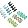 Argolas para Caderno de Folhas Soltas de 5 Furos Tiras Plásticas para Encadernação Clipes para Caderno de Folhas Soltas Espirais Plásticas Acessórios para Caderno de Folhas Soltas Removíveis Recarregáveis
