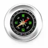 Brújula de acero inoxidable metálica de 60 mm, brújula de puntero inglés Wenjun china para estudiantes, deportes al aire libre