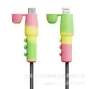 Protector de cable de datos de silicona, 20ª generación, proporciona cobertura total, previene roturas y protege la interfaz del cable de carga del polvo