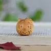 Souvenir de Navidad Talla en Madera de Ciprés Llavero Colgante Navideño Productos de Madera del Zodiaco de Dibujos Animados Dragón, Serpiente y Año del Caballo