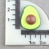 Material de Durian, Funda de Teléfono de Pegamento Cremoso, Accesorios de Resina DIY de Papaya, Aguacate, Accesorios para Accesorios de Cabello para Niños
