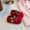 Sapatos infantis com estampa de leopardo, sapatos rasos de princesa para meninas, sapatos novos do estilo outono 2026, sapatos macios para bebês e crianças pequenas, estilo coreano