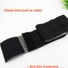 Placa de eletrodo de superfície de cabelo completo, faixa de amarração elástica para fisioterapia, faixa de amarração elástica para fixação de braços, cintura e pernas, membros, faixa de amarração elástica