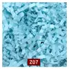 Rafia Papel Arrugado Seda 100g Caja de Regalo Caja para Dulces de Boda Relleno para Empaque Colorido Papel de Seda Arrugado Triturado
