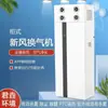 Ventilador de Aire Fresco Tipo Gabinete, Tipo Vertical de Pie, Sistema Completo de Aire Fresco con Intercambio de Calor, Purificador de Aire Fresco Tipo Gabinete para Toda la Casa