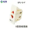 Soquete de Painel para Termopar Upj-K-F Tipo K/T/J/N Conector de Medição de Temperatura Cartão Embutido Universal Montado em Painel