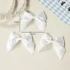 6.5cm Moño de Cinta de Satén Accesorio para el Cabello Terminado Materiales DIY Hechos a Mano Accesorios para Ropa Cinta Flor de Cola de Golondrina Mayoreo