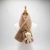 Bufanda de felpa para niños invierno imitación piel de conejo gruesa cálida linda caricatura niños y niñas fabricantes de bufandas para niños en stock