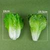 Verduras falsas juguetes de educación temprana para niños hojas de lechuga hojas grandes accesorios de decoración de restaurante modelo de frutas y verduras lechuga de simulación