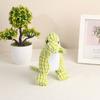 Juguete para perro transfronterizo, juguete de peluche para mascota, juguete con sonido, juguete de dinosaurio de terciopelo de maíz, juguete molar para perro al por mayor