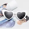 Gafas de sol con forma de corazón, gafas de sol con forma de corazón de amor, gafas de corazón de moda para fiesta, estilo europeo y americano