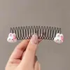 Herramienta para Peinar Flequillos y Recoger el Cabello de Niños, Peine Invisible para el Cabello, Pinza para el Cabello Linda para Niñas, Peine de Tirar para la Parte Posterior de la Cabeza