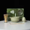 Nuevo Tazón de Matcha Rayado Cerámica Accesorios para Ceremonia del Té Batidor de Té Japonés 100 Púas Exclusivo Transfronterizo Venta al Por Mayor de Fábrica