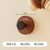Ganchos de Madera con Veta para el Hogar, Ganchos Adhesivos sin Rastro para Baño, Montados en la Pared, Sin Taladro, Estante de Almacenamiento para Cocina, Impermeable