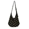 Bolso de Hombro Retro de Lunares para Mujer, Nuevo Estilo de Otoño, Bolso Tote Versátil de Uso Diario de Alta Gama para el Antebrazo
