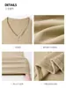 Camiseta Base Nueva de Estilo Otoño e Invierno para Mujer, Cuello en V, Hombro Normal, Tejido Cepillado tipo Cachemira Sintética, Cálida, Ceñida a la Cintura, Adelgazante, Mangas Acampanadas, Top de Capa Interior