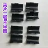 Estante de Almacenamiento Hebilla Estante de Almacenamiento Almohadilla de Instalación Clips Accesorios Tubo de Bambú Hebilla de Tarjeta de Plástico Fijación