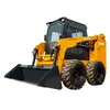 Venta Directa de Fábrica de Minicargadora Ht65, Cargadora Compacta Multiusos con Ruedas, Control Totalmente Hidráulico para Ingeniería Municipal y Uso Agrícola