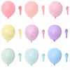 Globos de Látex de Color Macarrón de 10 pulgadas y 2.2g para Fiestas de Cumpleaños Infantiles, Festivales, Bodas, Decoraciones