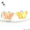 Colgante de Collar con Borla Pixiu Pequeño Estilo Chino Vintage de Larga Duración, Colgante de Mariposa de Oro Arena de Lujo Ligero de Gama Alta