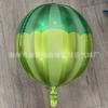 Transfronterizo 22 pulgadas tridimensional a rayas película de aluminio bola 4D decoración de fiesta de boda linterna globo de aire flotante venta al por mayor