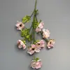 Flores de Anémona Artificiales Transfronterizas para Paisajismo de Salones de Bodas, Flores Artificiales para Arreglos Florales de Bodas, Flores para Decoración de Fondos de Escenario