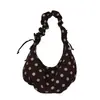 Bolso de Lunares para Mujer 2026 Modelo Nuevo Bolso de Hombro con Aspecto de Alta Gama Bolso Cruzado para el Trabajo Bolso Vintage Tipo Dumpling para Mujer