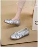 Zapatos planos estilo francés para mujer con punta cuadrada y lazo, colección otoño 2026, bailarinas, zapatos planos Mary Jane poco profundos, zapatos planos para mujer