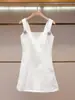 Vestido de tirantes de línea A ajustado a la moda estilo francés de verano nuevo para mujer de alta gama Shenzhen Nanyou